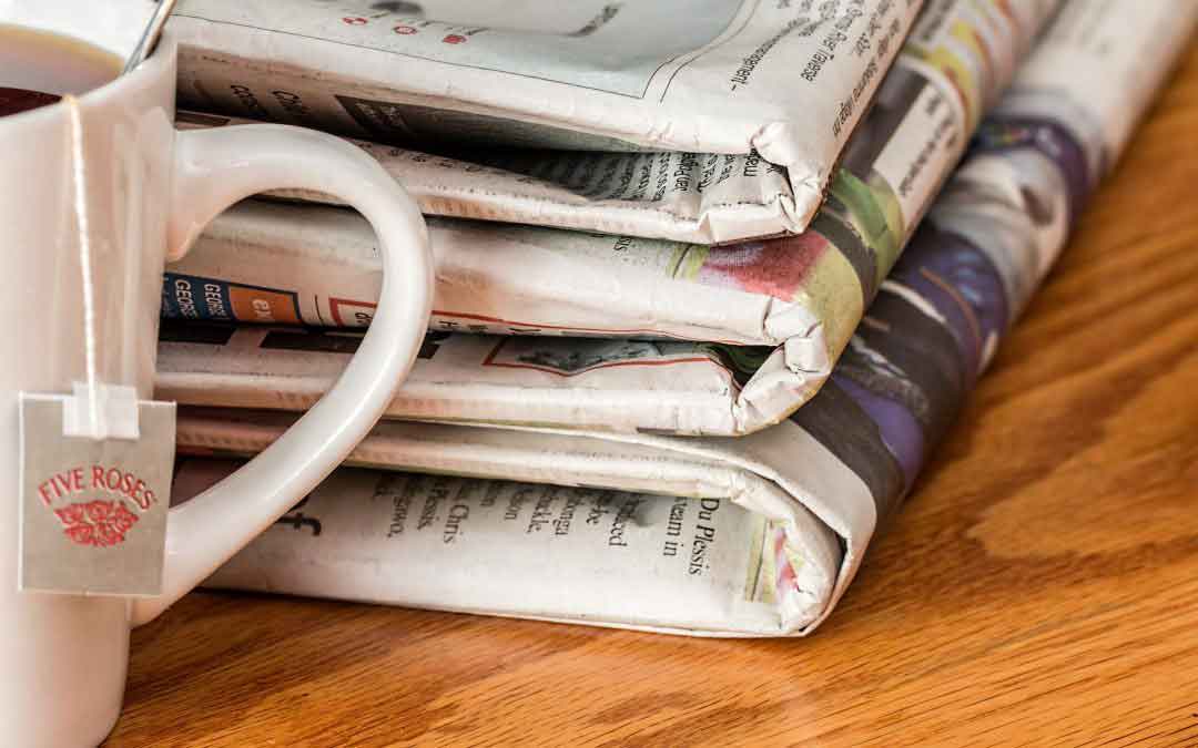 El declive de la prensa escrita en papel